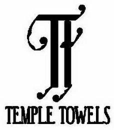 TT TEMPLE TOWELS logo