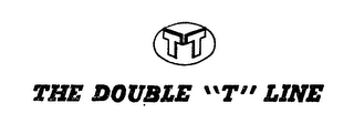 TT THE DOUBLE "T" LINE logo