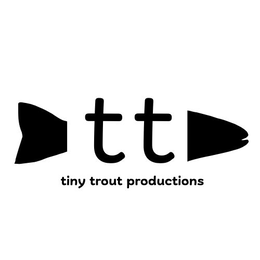 TT TINY TROUT PRODUCTIONS logo
