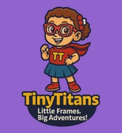 TT TINYTITANS LITTLE FRAMES, BIG ADVENTURES! logo