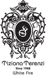 TT TIZIANA TERENZI SINCE 1968 WHITE FIRE logo