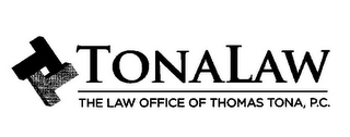 TT TONALAW THE LAW OFFICE OF THOMAS TONA, P.C. logo