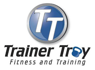 TT TRAINER TROY AND FITNESS logo