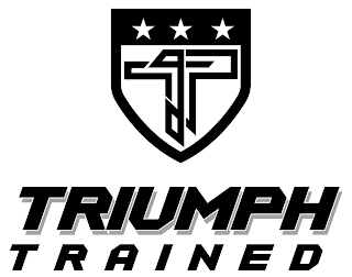 TT TRIUMPH TRAINED logo