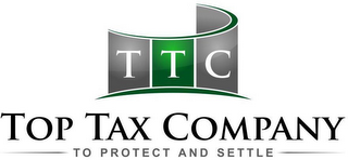 TTC TOP TAX COMPANY TO PROTECT AND SETTLE logo