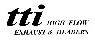 TTI HIGH FLOW EXHAUST & HEADERS logo