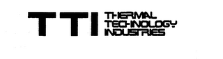 TTI THERMAL TECHNOLOGY INDUSTRIES logo