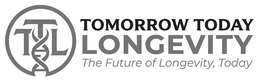 TTL TOMORROW TODAY LONGEVITY THE FUTURE OF LONGEVITY, TODAY logo