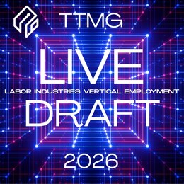 TTMG LIVE DRAFT LABOR INDUSTRIES VERTICAL EMPLOYMENT 2026 logo