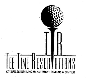 TTR TEE TIME RESERVATIONS COURSE SCHEDULING MANAGEMENT SYSTEMS & SERVICE logo
