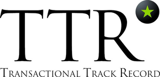 TTR TRANSACTIONAL TRACK RECORD logo