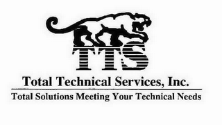 TTS TOTAL TECHNICAL SERVICES, INC. TOTAL SOLUTIONS MEETING YOUR TECHINCAL NEEDS logo