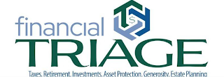 TTT $ FINANCIAL TRIAGE TAXES, RETIREMENT, INVESTMENTS, ASSET PROTECTION, GENEROSITY, ESTATE PLANNING logo