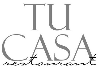TU CASA RESTAURANT logo