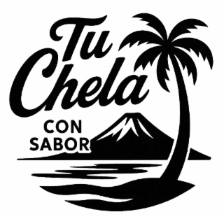 TU CHELA CON SABOR logo