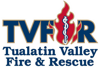 TUALATIN VALLEY FIRE & RESCUE TVF R logo