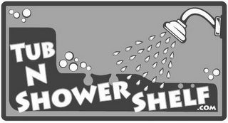 TUB N SHOWER SHELF .COM logo