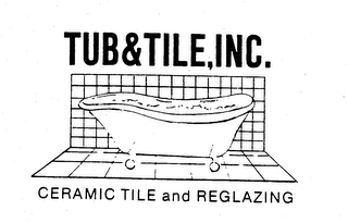 TUB & TILE, INC. CERAMIC TILE AND REGLAZING logo