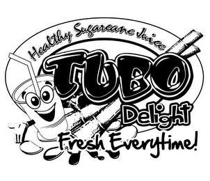 TUBO DELIGHT HEALTHY SUGARCANE JUICE FRESH EVERYTIME! logo