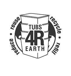 TUBS 4R EARTH REDUCE · REUSE RECYCLE · REFILL logo