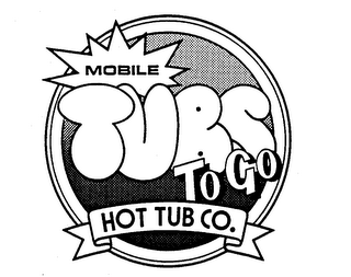 TUBS TO GO MOBILE HOT TUB CO. logo