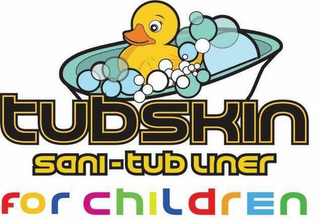 TUBSKIN  SANI-TUB LINER FOR CHILDREN logo