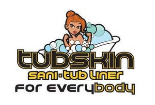 TUBSKIN SANI-TUB LINER FOR EVERYBODY logo
