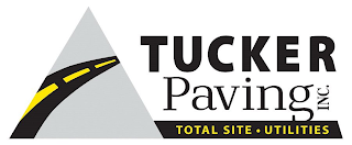 TUCKER PAVING INC. TOTAL SITE UTILITIES logo