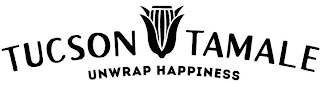 TUCSON TAMALE UNWRAP HAPPINESS logo