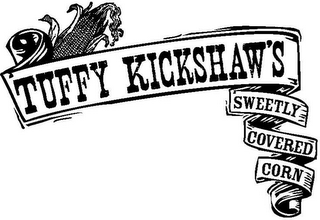 TUFFY KICKSHAW'S SWEETLY COVERED CORN logo