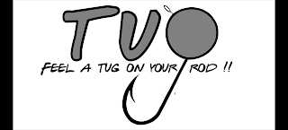 TUG FEEL A TUG ON YOUR ROD!! logo