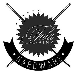 TULA PINK · HARDWARE · logo
