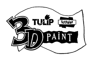 TULIP SCRIBBLES 3D PAINT logo
