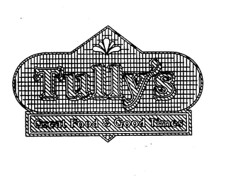 TULLY'S GREAT FOOD & GOOD TIMES logo
