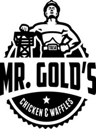 TULSA MR. GOLD'S CHICKEN & WAFFLES logo