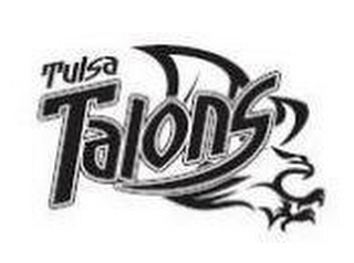 TULSA TALONS logo