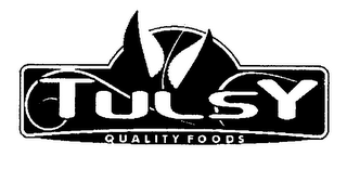 TULSY QUALITY FOODS logo