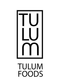 TULUM TULUM FOODS logo