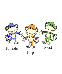 TUMBLE FLIP TWIST logo