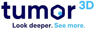 TUMOR 3D LOOK DEEPER. SEE MORE. logo