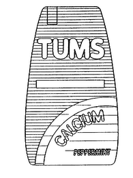 TUMS CALCIUM PEPPERMINT logo
