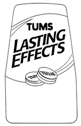 TUMS LASTING EFFECTS logo