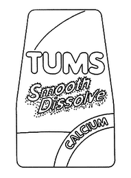 TUMS SMOOTH DISSOLVE CALCIUM logo