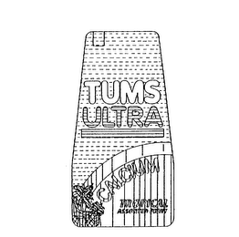TUMS ULTRA CALCIUM TROPICAL ASSORTED FRUIT logo
