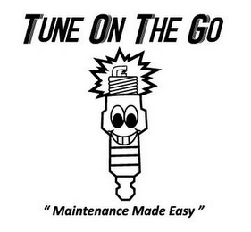 TUNE ON THE GO "MAINTENANCE MADE EASY" logo