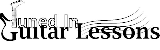 TUNED IN GUITAR LESSONS logo