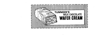 TUNNOCK'S MILK CHOCOLATE WAFER CREAM logo