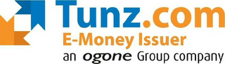 TUNZ.COM E-MONEY ISSUER AN OGONE GROUP COMPANY logo