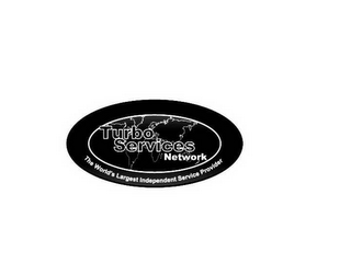 TURBO SERVICES NETWORK THE WORLD'S LARGEST INDEPENDENT SERVICE PROVIDER logo