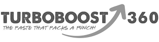 TURBOBOOST 360 THE PASTE THAT PACKS A PUNCH logo